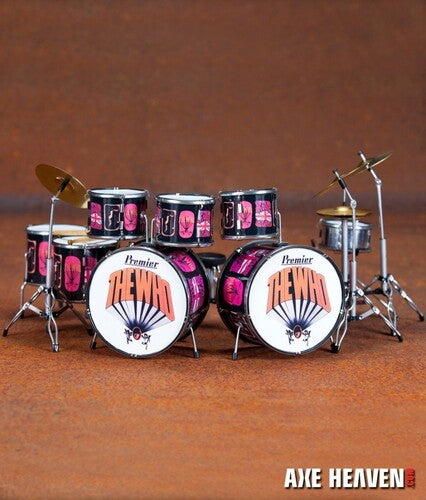 Keith Moon The Who Pictures Of Lily Premier Mini Drum Kit Replica Collectible
