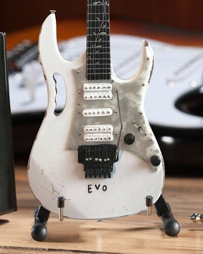 Steve Vai Vintage Ibanez JEM EVO Mini Guitar Replica Collectible