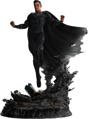 WETA Workshop Limited Edition Polystone - Justice League (Zack Snyder) - Superman - Black Suit - 1:4 Scale Statue