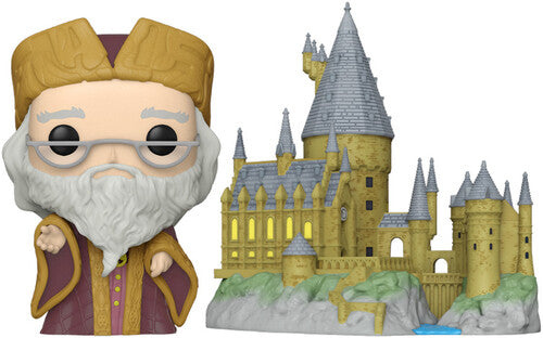 FUNKO POP! TOWN: Harry Potter Anniversary - Dumbledore with Hogwarts