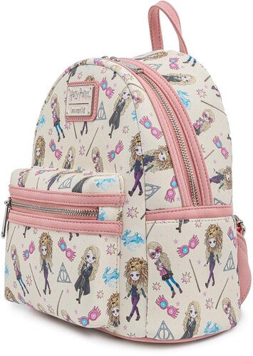 Loungefly Harry Potter: Luna Lovegood All Over Print Mini Backpack
