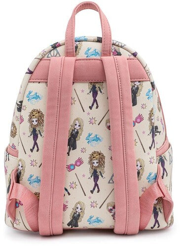 Loungefly Harry Potter: Luna Lovegood All Over Print Mini Backpack