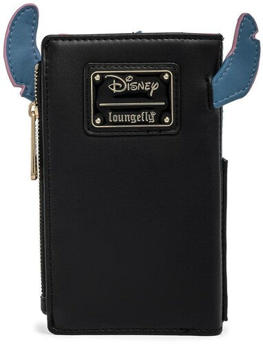 Loungefly Disney: Vampire Stitch Bow Tie Flap Wallet