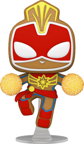 FUNKO POP! MARVEL: Holiday - Captain Marvel