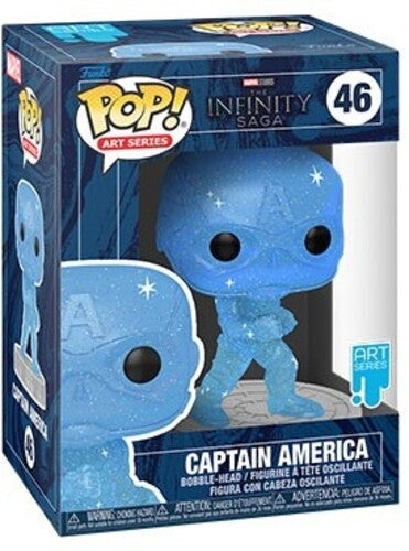 FUNKO POP! ARTIST SERIES: Infinity Saga - Cap America (Blue)
