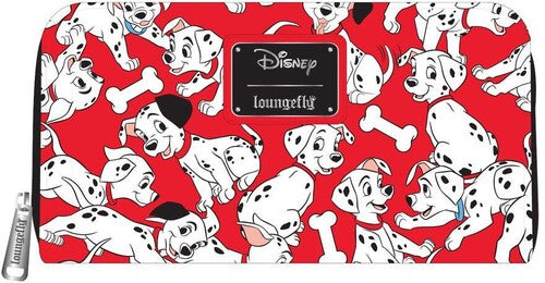 Loungefly Disney: 101 Dalmations 70th Anniversary AOP Zip Around Wallet