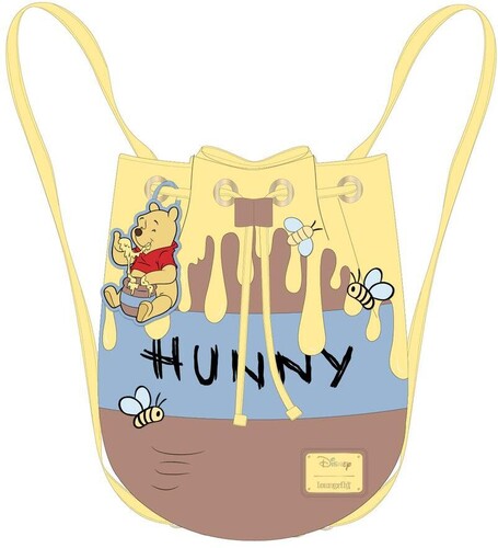 Loungefly Disney: Winnie the Pooh 95th Anniversary Honeypot Convertible Bucket Backpack