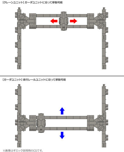 Kotobukiya - Hexa Gear - Block Base 05 Crane Option