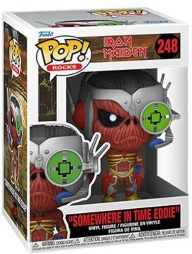 FUNKO POP! ROCKS: Iron Maiden - Eddie - Somewhere in Time (Styles May Vary)