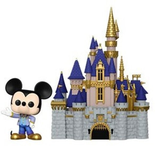 FUNKO POP! TOWN: Walt Disney World 50th: Cinderella Castle and Mickey