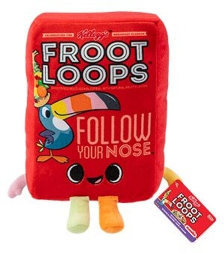FUNKO POP! PLUSH: Kelloggs - Froot Loops Cereal Box
