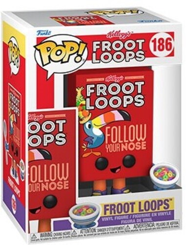 FUNKO POP! VINYL: Kelloggs - Froot Loops Cereal Box