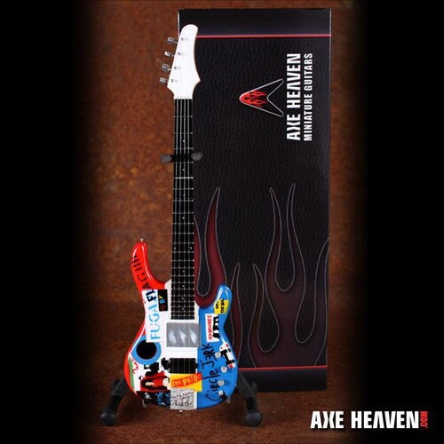 Flea Red Hot Chili Peppers Mini Bass Guitar Replica Collectible