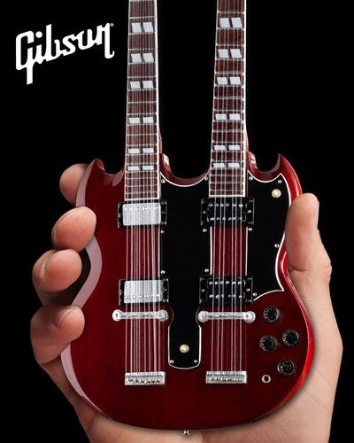 Gibson SG EDS-1275 Doubleneck Cherry Mini Guitar Replica Collectible