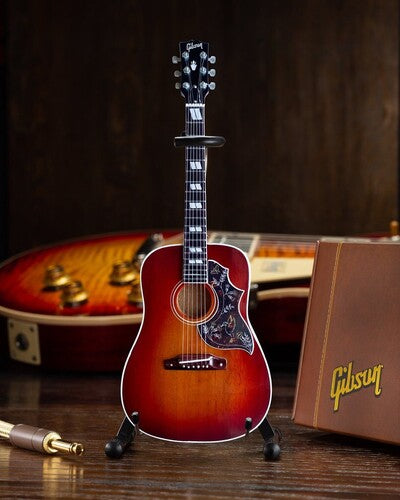 Gibson Hummingbird Vintage Cherry Sunburst Mini Acoustic Guitar Replica Collectible