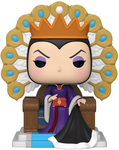 FUNKO POP! DELUXE: Disney Villains: Evil Queen on Throne