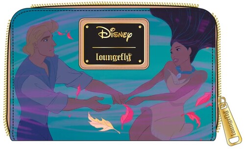 Loungefly Disney: Pocahontas Just Around the River Bend Zip Around Wallet