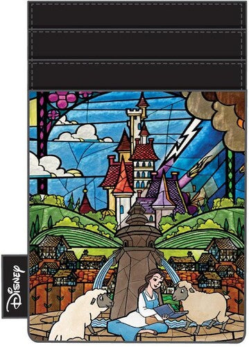 Loungefly Disney: Princess Castle Series Belle Card Holder