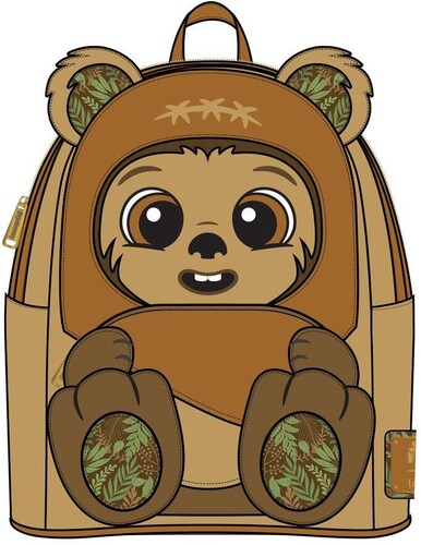 Loungefly Star Wars: Wicket Footsie Cosplay Mini Backpack