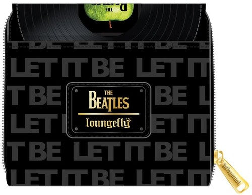Loungefly the Beatles: Let it Be Vinyl Record Zip Around Wallet