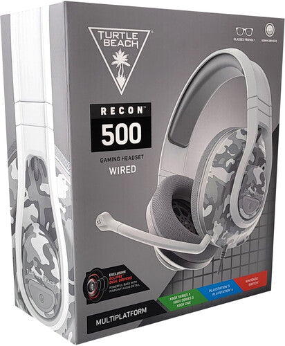 Turtle Beach Recon 500 Wired Gaming Headset - Arctic Camo