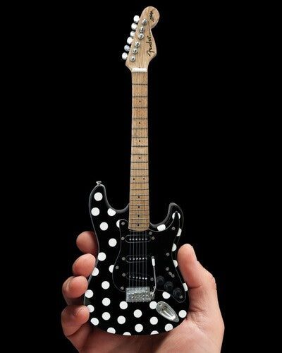 Buddy Guy Fender Stratocaster W Polka Dot Finish Mini Guitar Replica Collectible