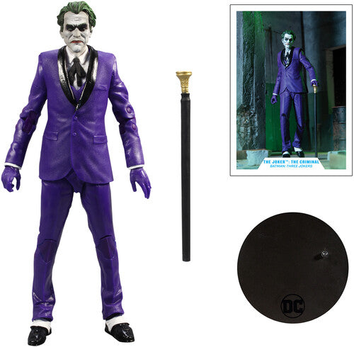 McFarlane - DC Multiverse Batman: Three Jokers 7" Figures Wave 1 - The Joker: The Criminal
