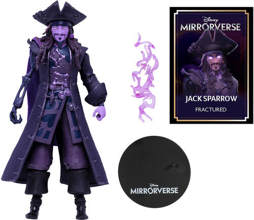 McFarlane - Disney Mirrorverse 7" Wave 2 - Jack Sparrow Fractured (Gold Label)