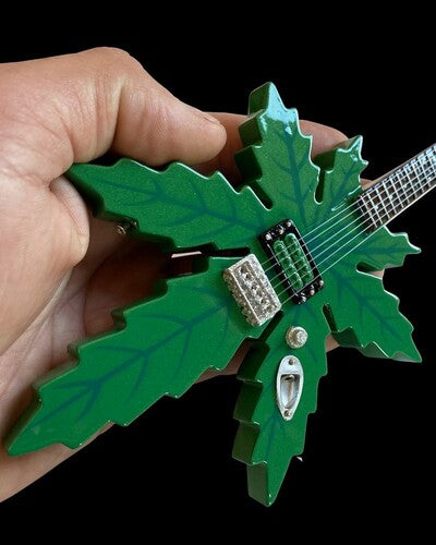 Tommy Chong Cheech & Chong Sweet Leaf Mary Jane Mini Guitar Replica Collectible