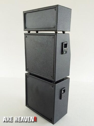 Classic Black Miniature Full Stack 4x12 MS Style Speaker Cabinets Replica Collectible