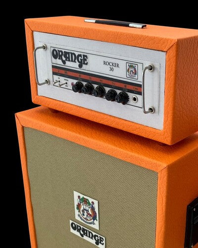Orange ROCKER 30 Miniature Stack Guitar Amplifier Replica Collectible