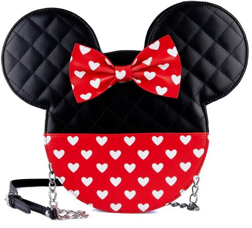 Loungefly Disney: Mickey and Minnie Valentines Reversible Cross Body