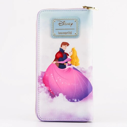 Loungefly Disney: Princess Castle Series Sleeping Beauty Zip Around Wallet