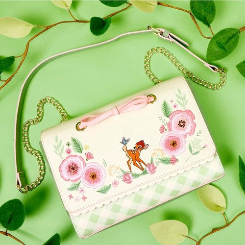 Loungefly Disney: Bambi Spring Time Gingham Cross Body Bag