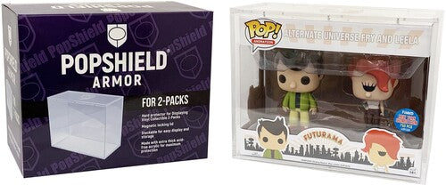 POPSHIELD ARMOR FUNKO POP! HARD PROTECTOR FOR 2 -PACK VINYL COLLECTIBLES