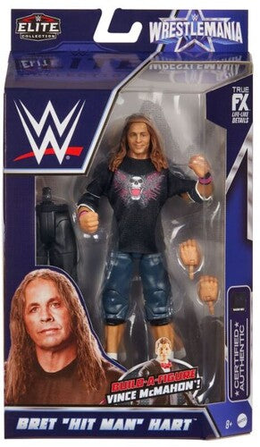 Mattel Collectible - WWE WrestleMania Elite Collection Bret "Hit Man" Hart