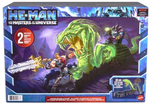 Mattel Collectible - Masters of the Universe Chaos Snake Attack Playset (He-Man, MOTU)