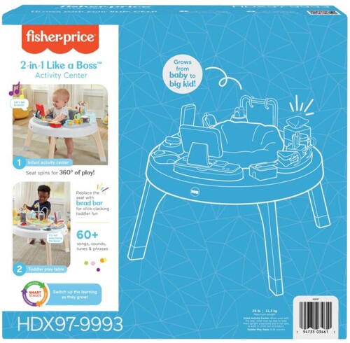 Fisher Price - 2-in-1 Like a Boss Activity Center
