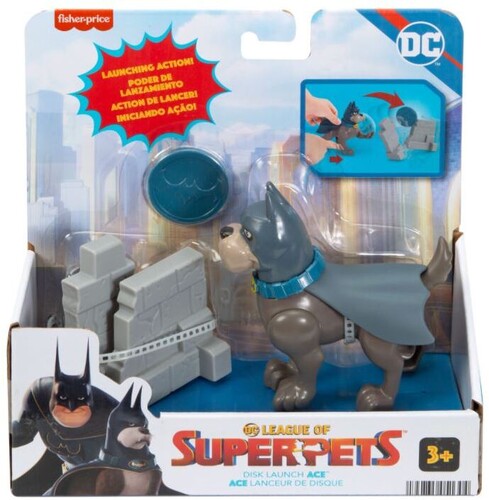 Fisher Price - DC League of Super Pets Disk Launch Ace