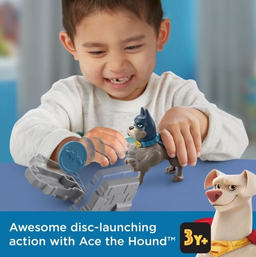 Fisher Price - DC League of Super Pets Disk Launch Ace