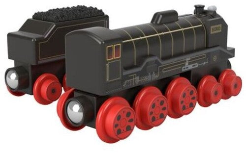 Fisher Price - Thomas and Friends Wood Hiro Engine & Car