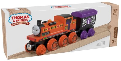 Fisher Price - Thomas and Friends Wood Nia Engine & Car