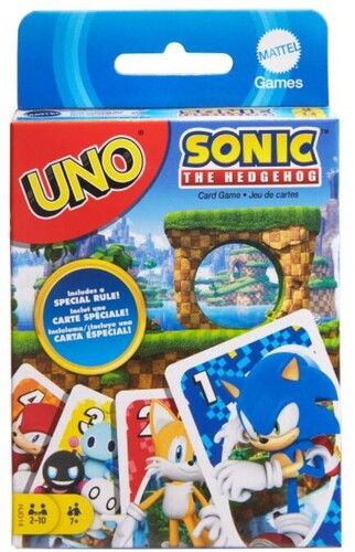 Mattel Games - UNO Sonic the Hedgehog