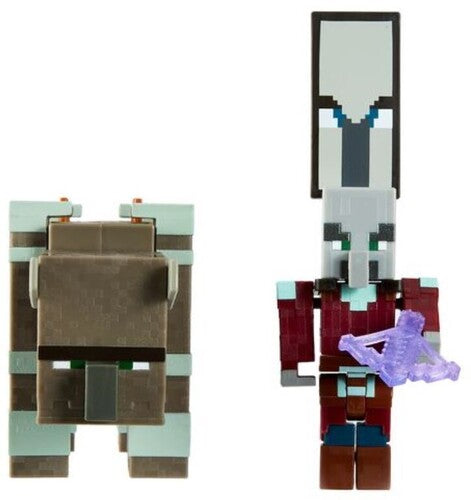 Mattel Collectible - Minecraft 2-Pack Raid Captain and Ravager