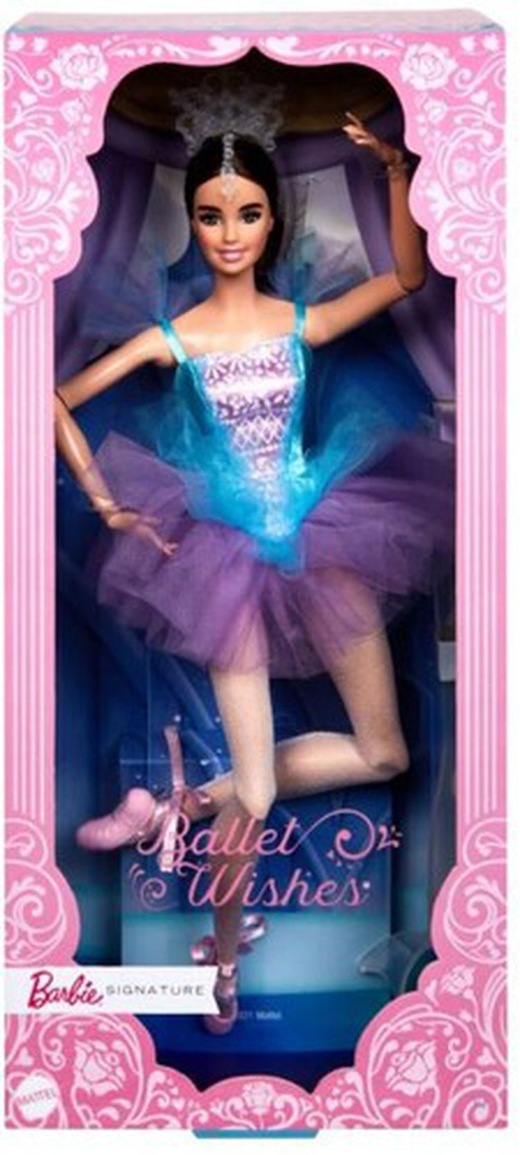 Mattel - Barbie Ballet Wishes Doll, Brunette