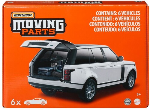 Mattel - Matchbox Moving Parts 6-Car Bundle
