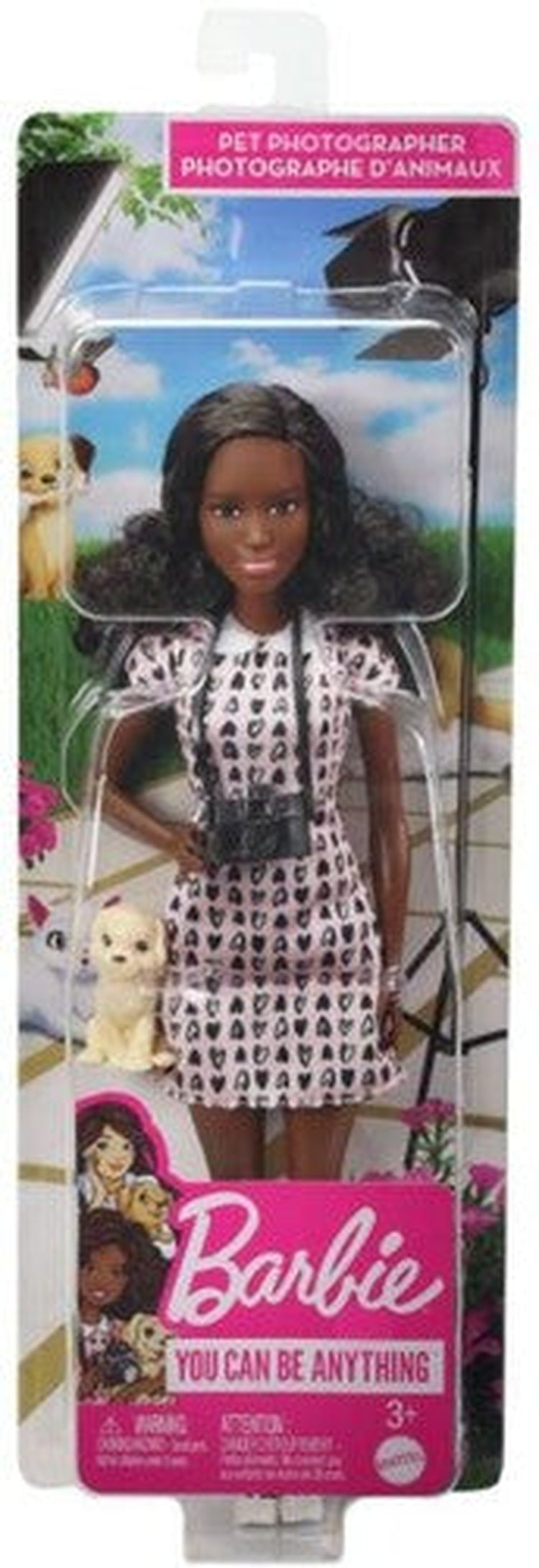 Mattel - Barbie I Can Be Career Pet Photographer Doll, African American