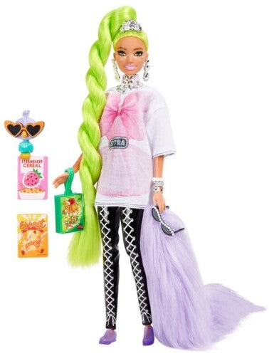 Mattel - Barbie Extra Doll, Neon Green Hair