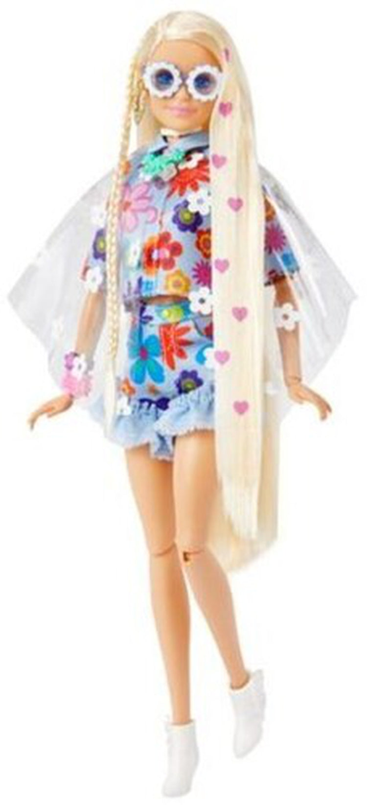 Mattel - Barbie Extra Doll, Flower Power