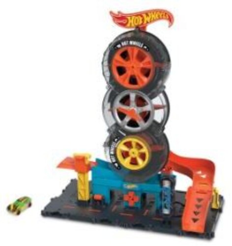 Mattel - Hot Wheels City Super Twist Tire Shop Playset